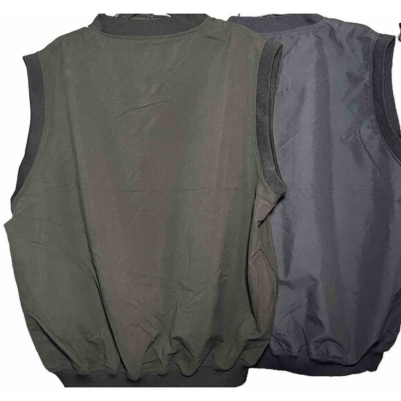 Baru Sports Mens Sleeveless Outerwear Vest, Size Large (Lot Of 2) Blue‎ Black - Picture 2 of 4